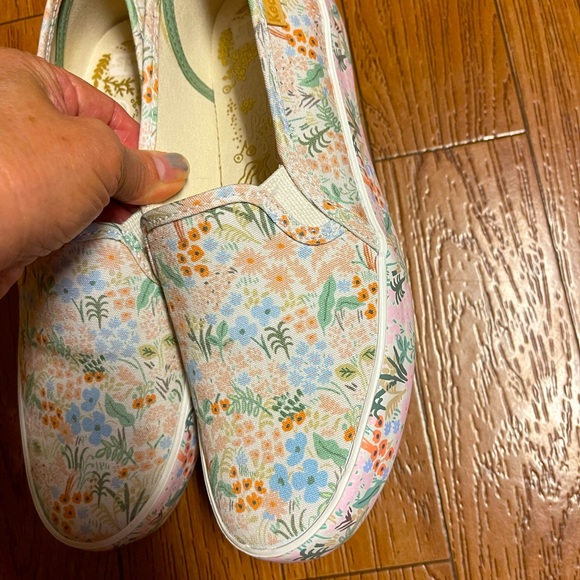 Keds floral slip on shoe 7.5 - Picture 5 of 6
